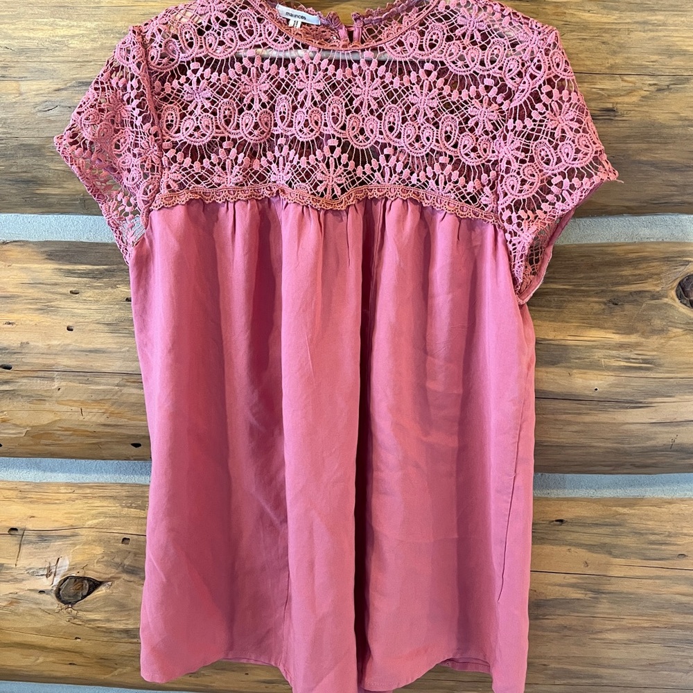 NWT Maurices Pink Blouse